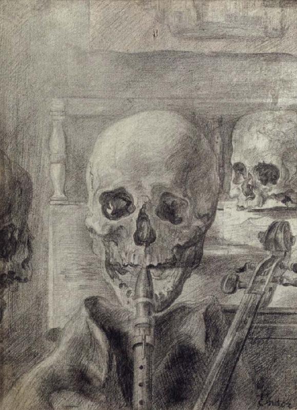 James Ensor Skeleton Musicians